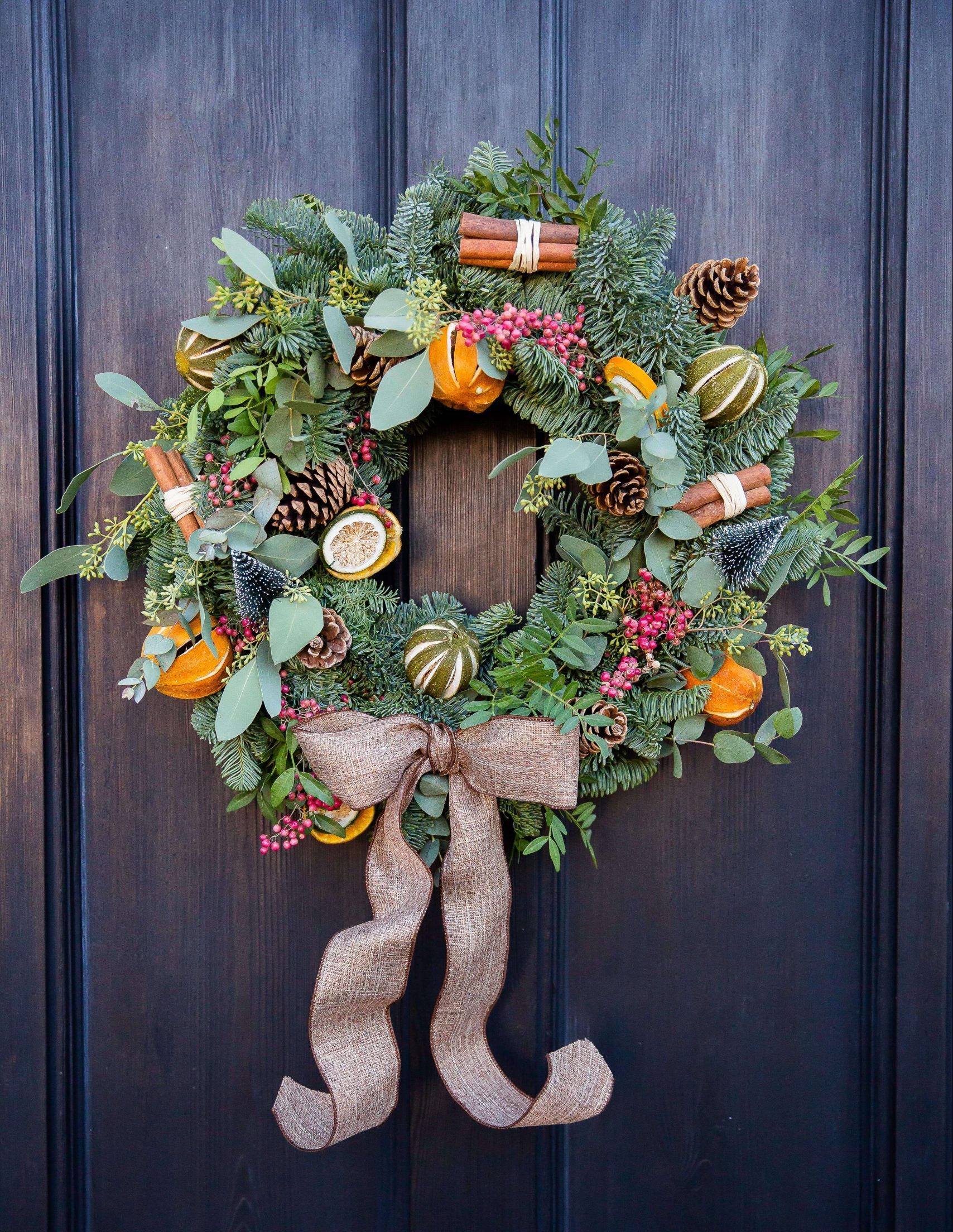 Event Details Leicester Museums a-christmas-wreath-on-the-front-door-of-a-house